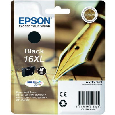 Epson (16XL-T1631) C13T16314020 Siyah Orjinal Kartuş