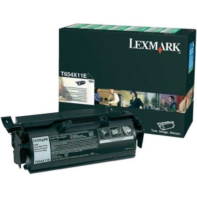 Lexmark T654X11E Siyah Orjinal Toner 