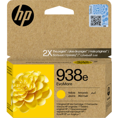 HP 938e Sarı Orijinal Kartuş Mürekkep (4S6Y1PE)